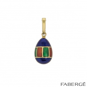 Faberge Yellow Gold Victor Mayer Egg Charm